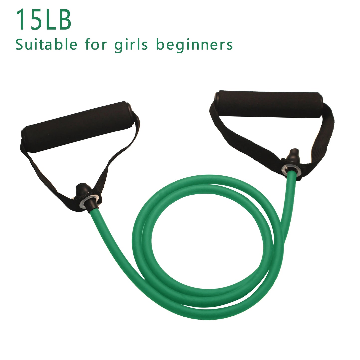 Resistance Bands With Handles For Home Gym Exercise Training