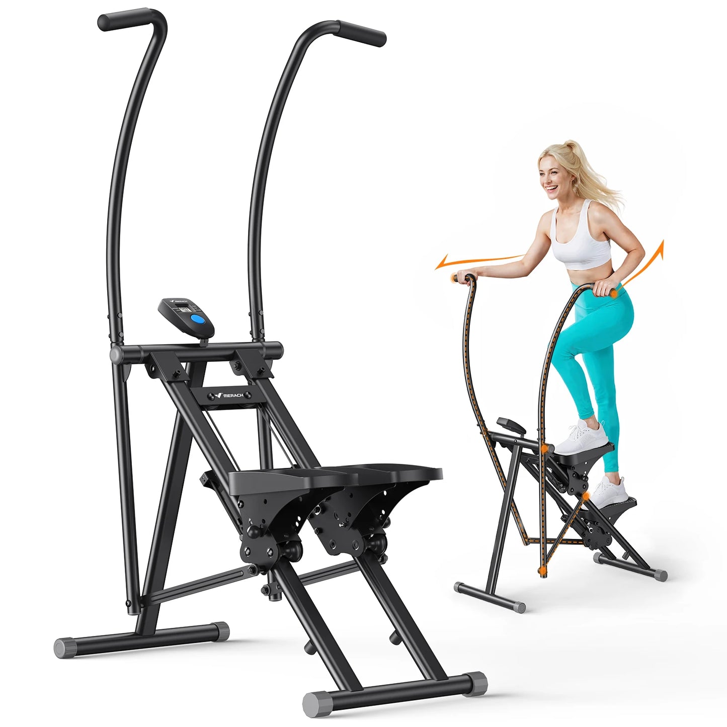 MERACH Stair Stepper Home Gym Full Body Workout Compact Climber