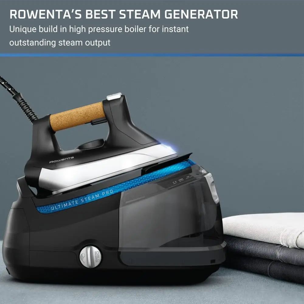 Ultimate Steam Pro Stainless Steel Soleplate Professional Steam Station