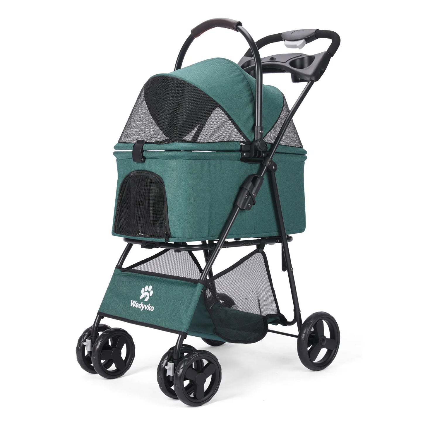 3-in-1 Pet Stroller With Removable Carrier