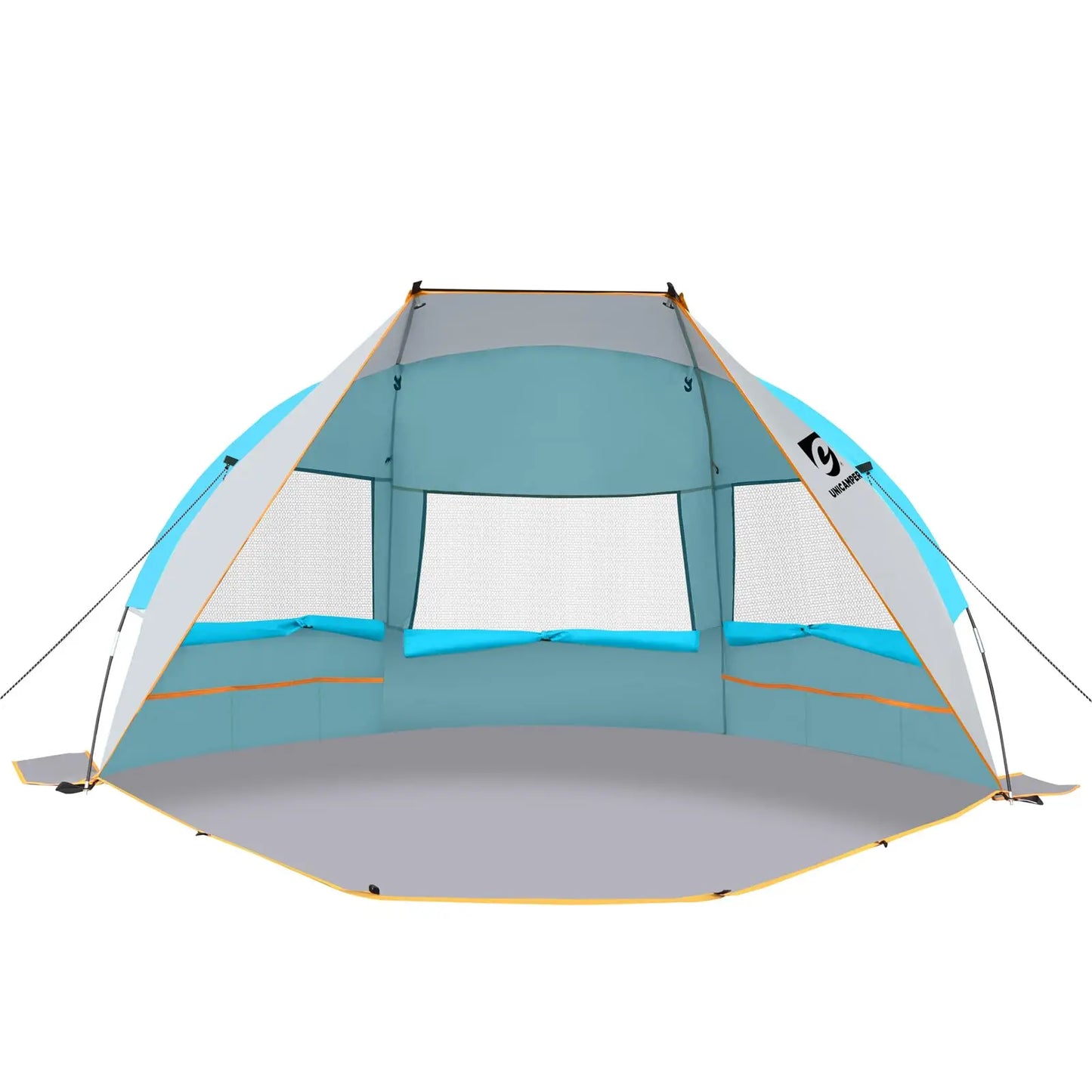 Unp Beach Tent 3 Person Sun Shelter UPF 50 Extended PE Floor