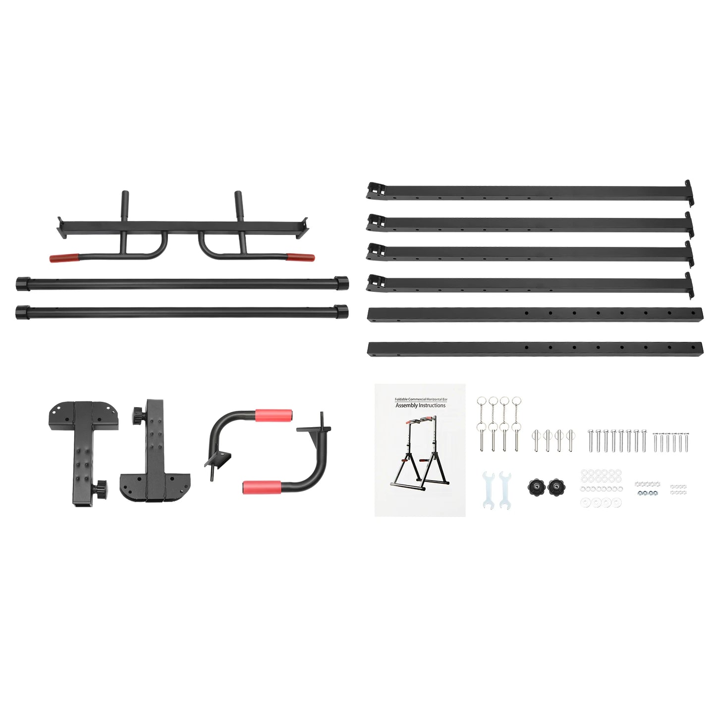 Foldable Free Standing Pull Up Bar Stand For Home Gym