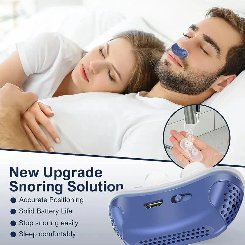 Electric Anti Snoring Device With Adjustable Speed