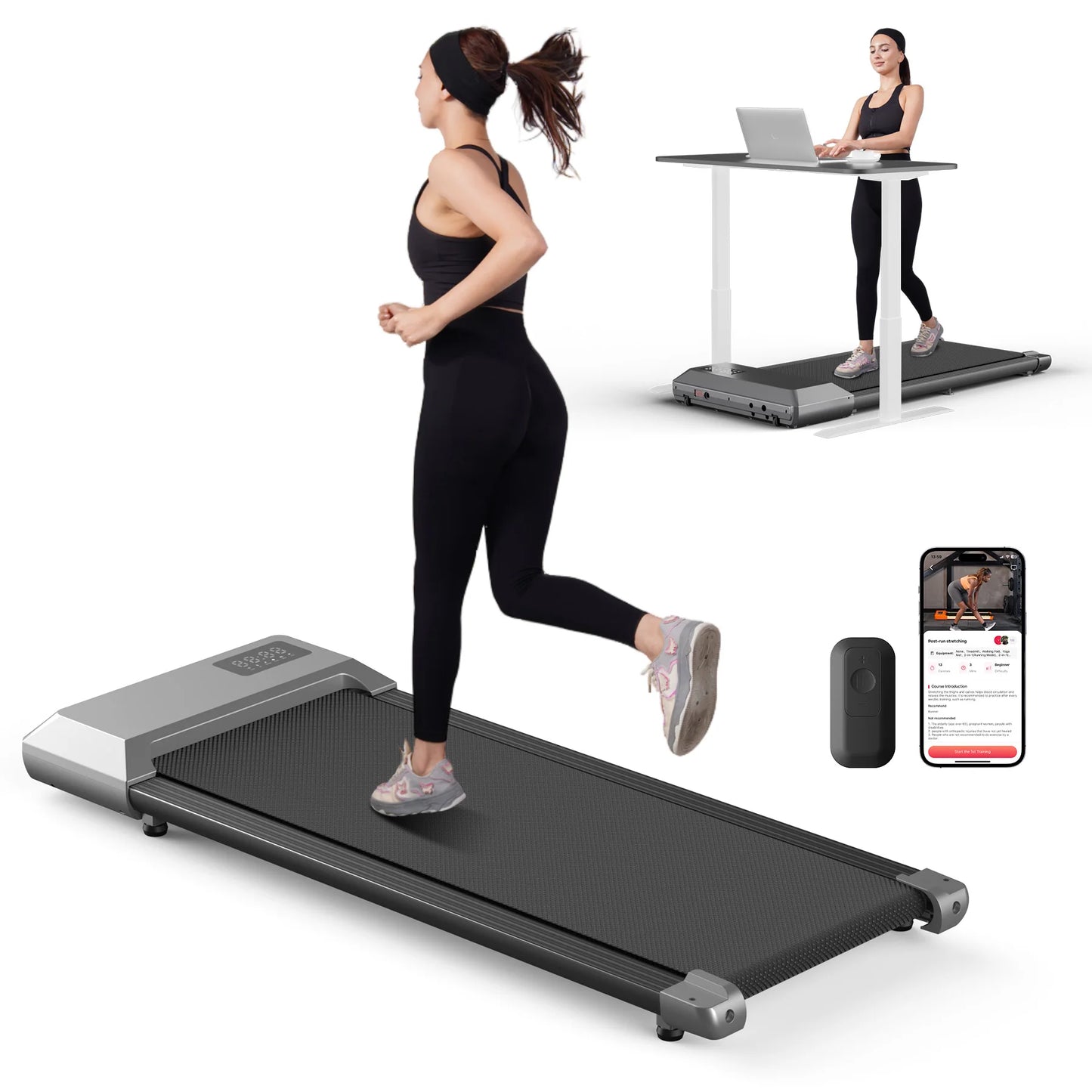 Superun 2.5HP Home Treadmill Walking Running Fitness Machine