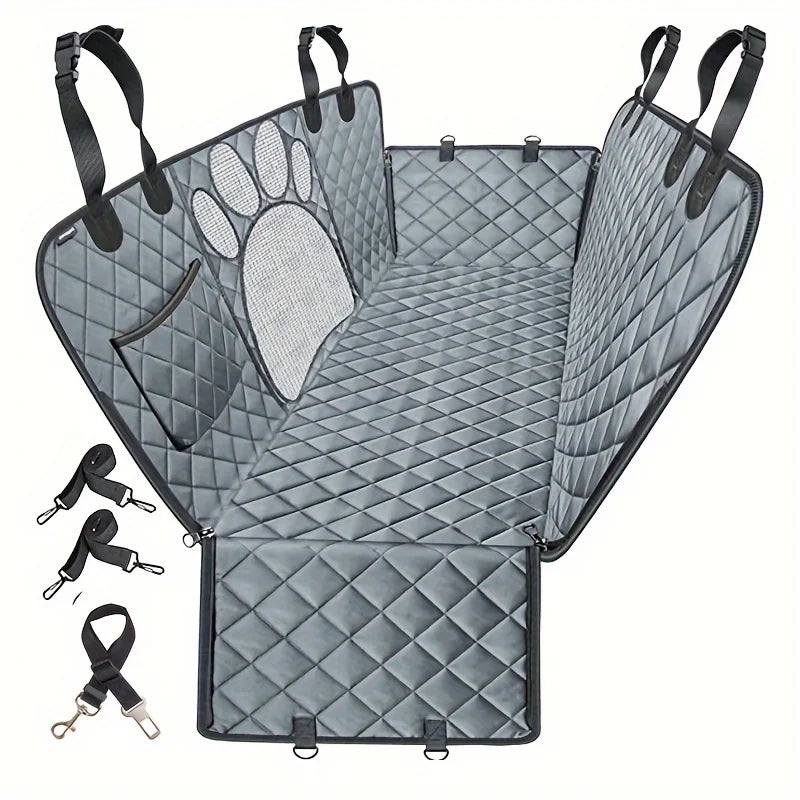 NONECN Dog Hammock Seat Cover For Cars Waterproof Anti Slip