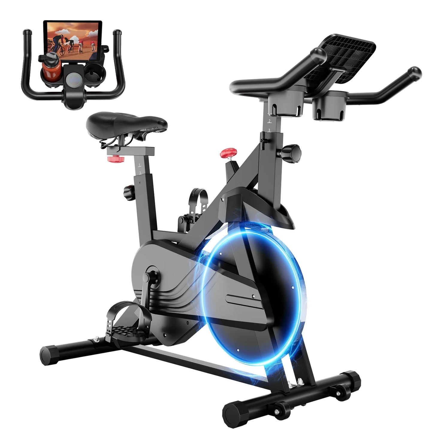 Superun Exercise Bike 32 Level Magnetic Resistance Stationary Home