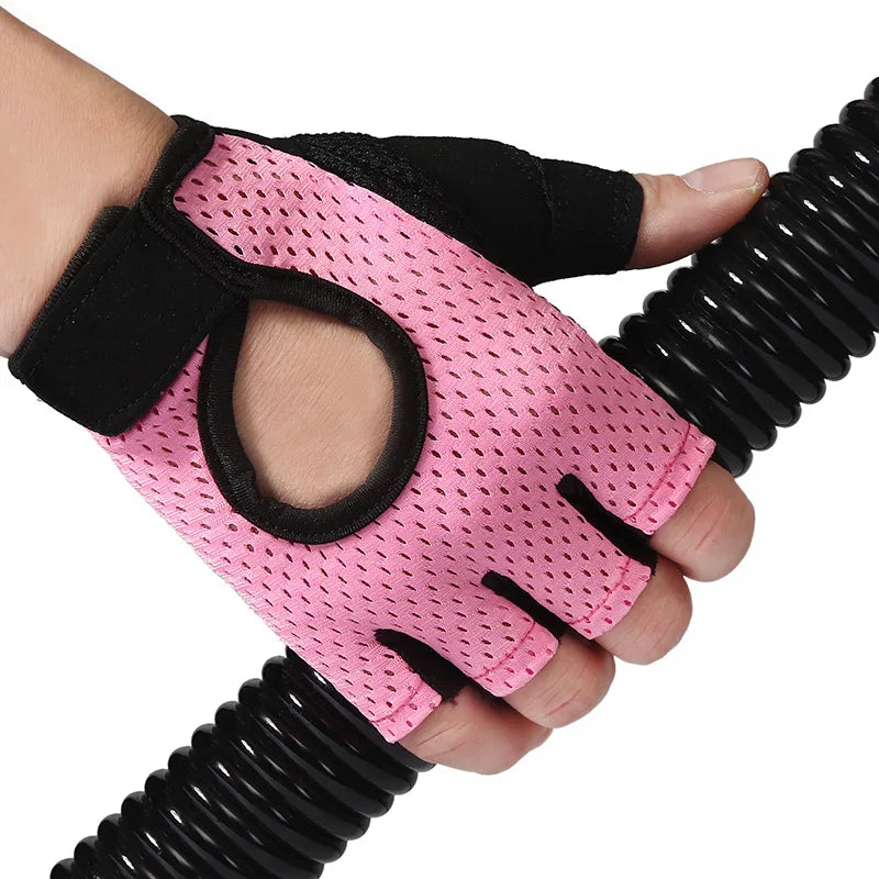 Weight Lifting Gloves Half Finger Breathable Non Slip Gel Pad
