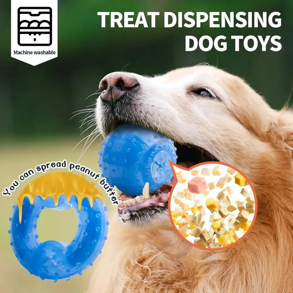 Ice Series Pet Toys Ice Bone Ball for Dogs