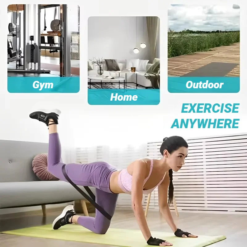 TPE Elastic Resistance Band Set for Full Body Training