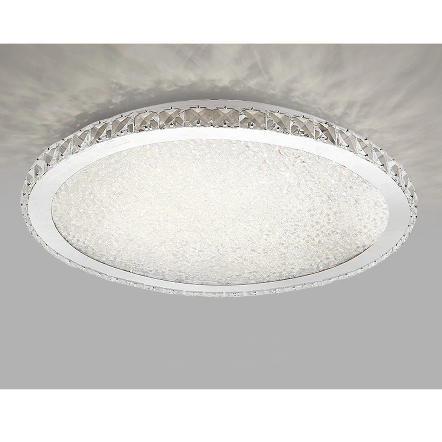 LOYALHEARTDY Modern Crystal Ceiling Light Pendant Lamp With LED Chandelier
