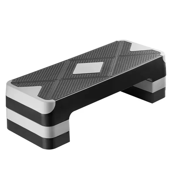 AeroExercise Adjustable Step Platform For Home Cardio Training