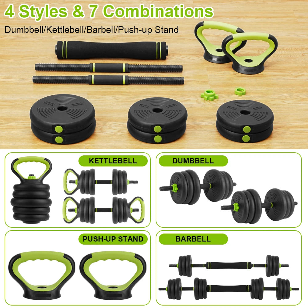 TWISTER.CK Adjustable Dumbbells Set For Home Gym And Strength Training
