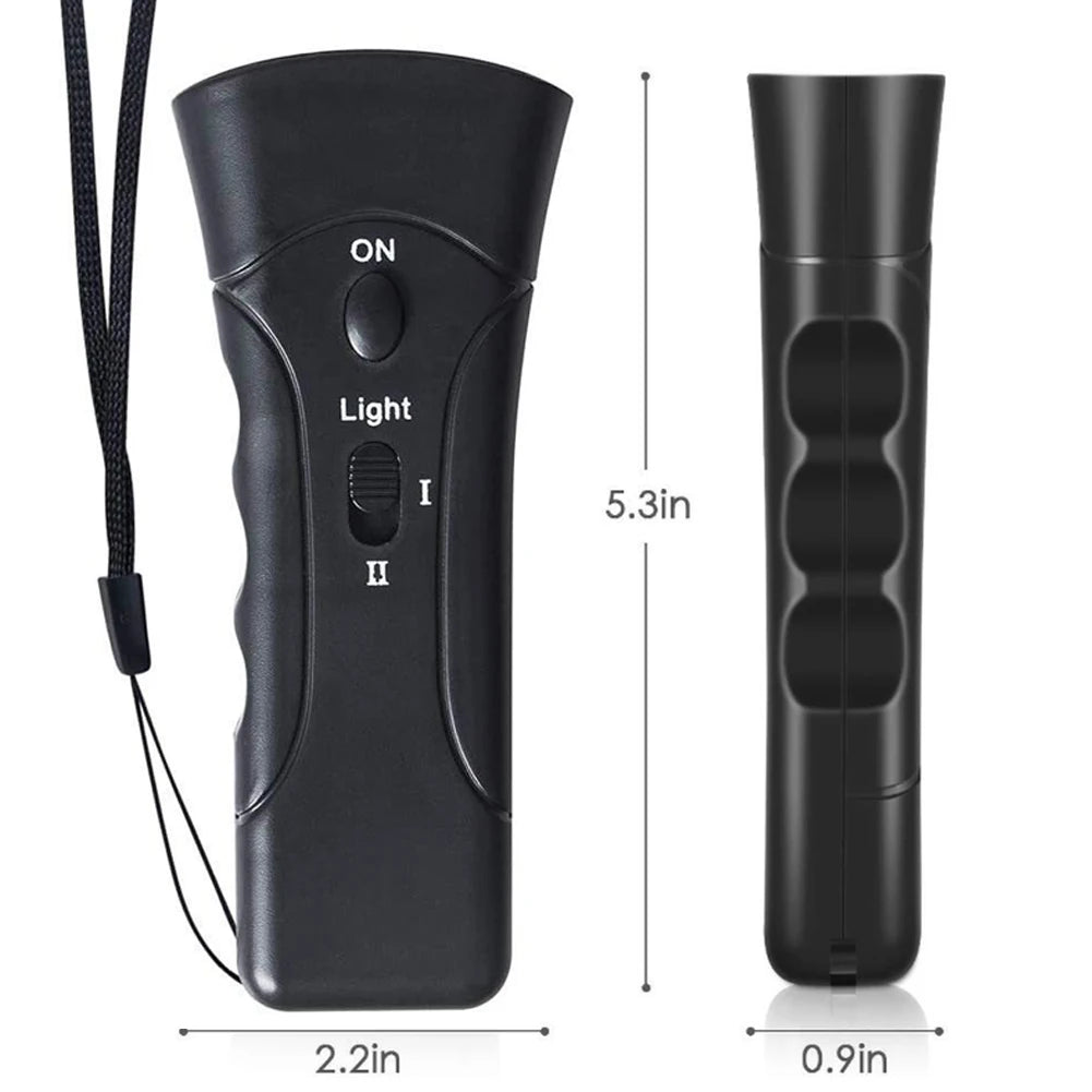 NONED Ultrasonic Dog Repellent Deterrent For Indoor And Outdoor Use
