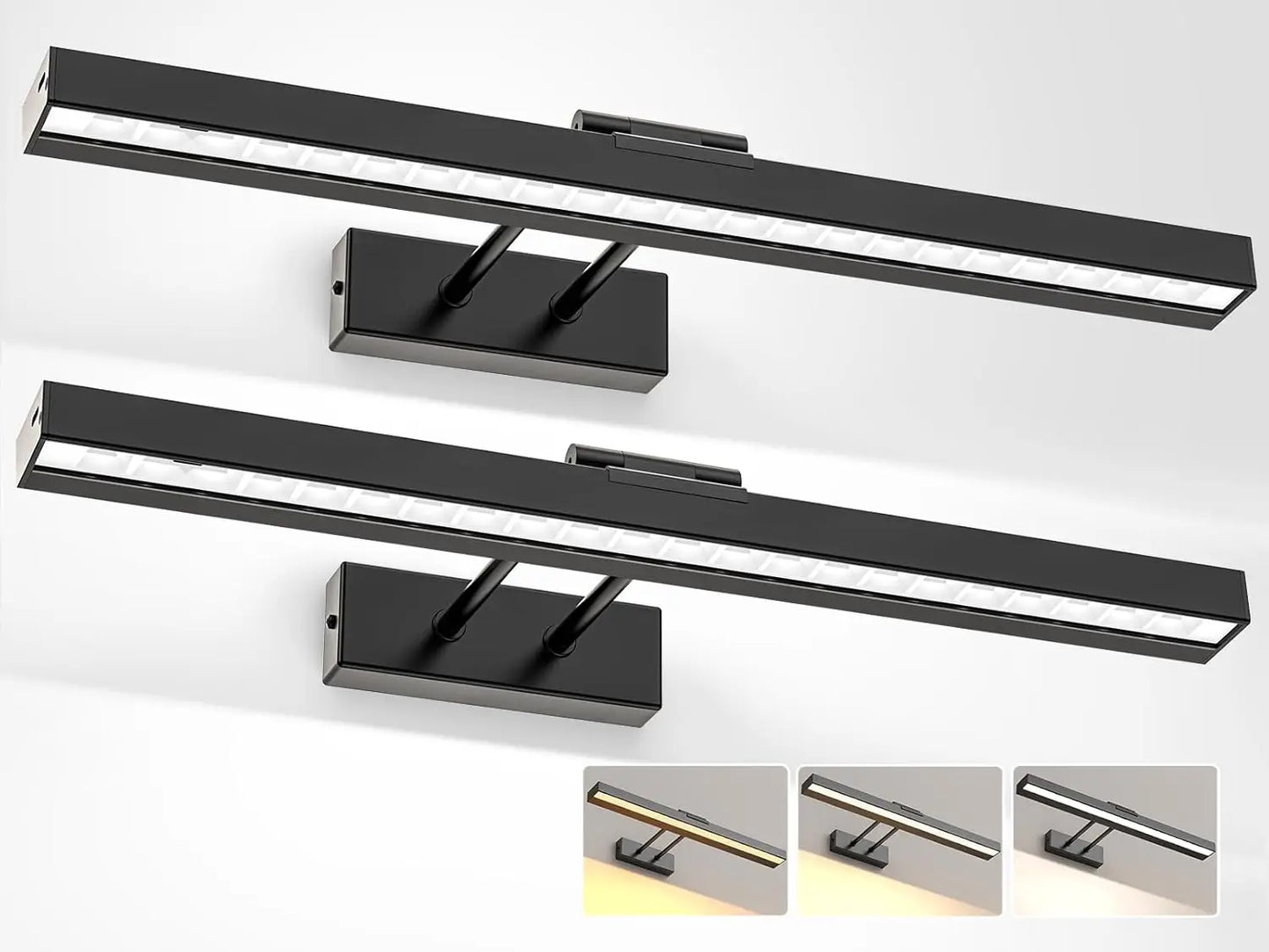 PRTILOUD Wireless Art Light For Paintings Dimmable Picture Light