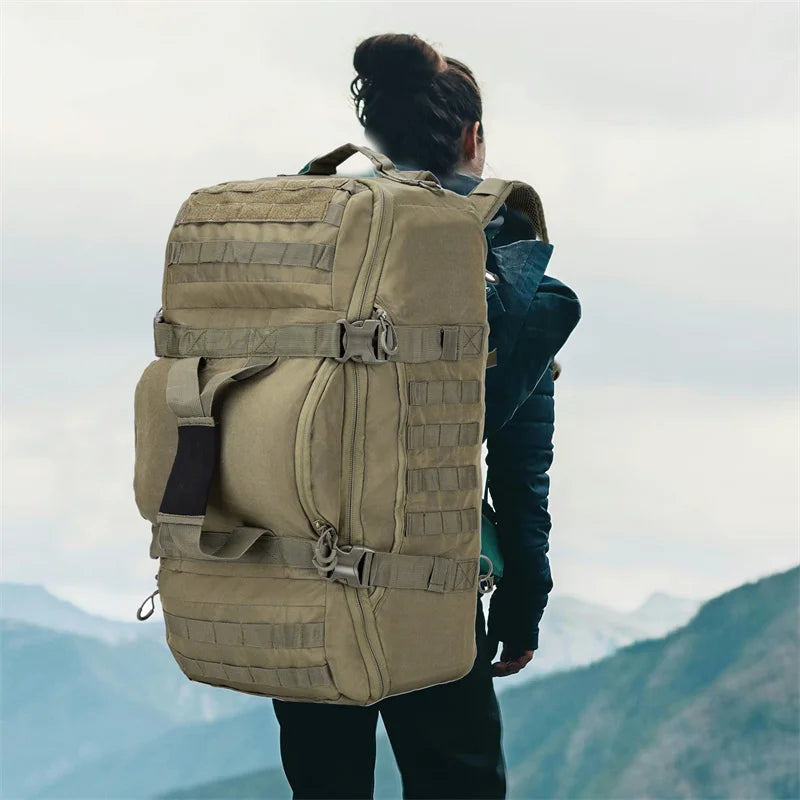 LQARMY Molle Outdoor Tactical Backpack For Hiking, Camping, And Travel