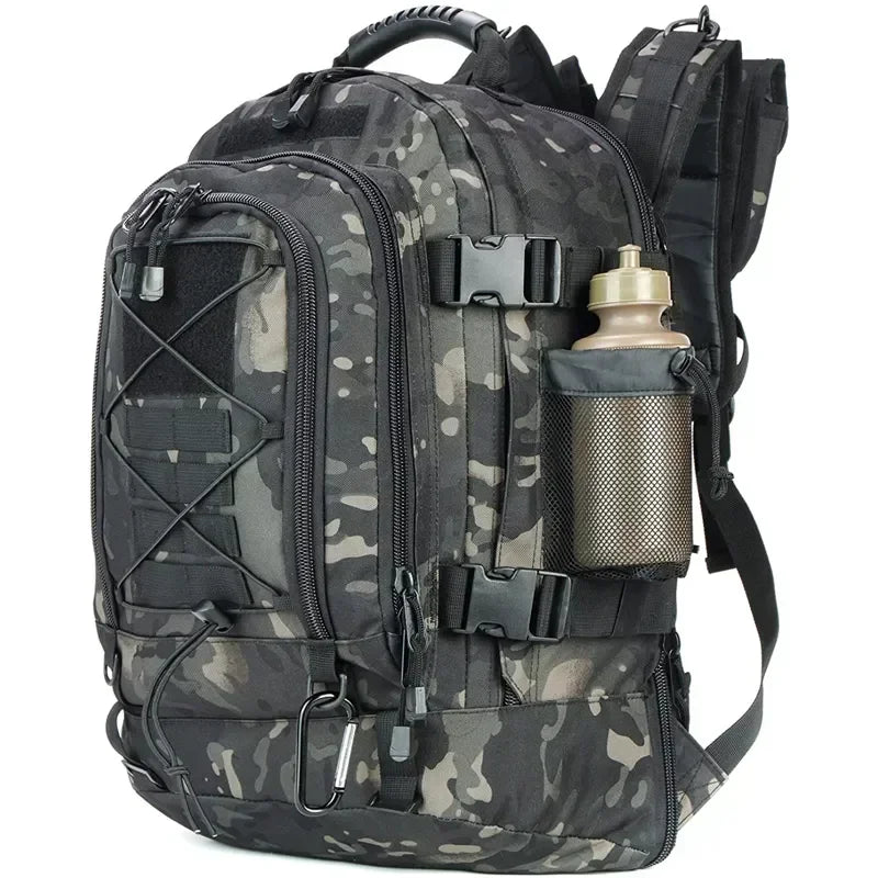 Q Tactical Backpack Unisex Water Resistant Hiking And Travel Laptop