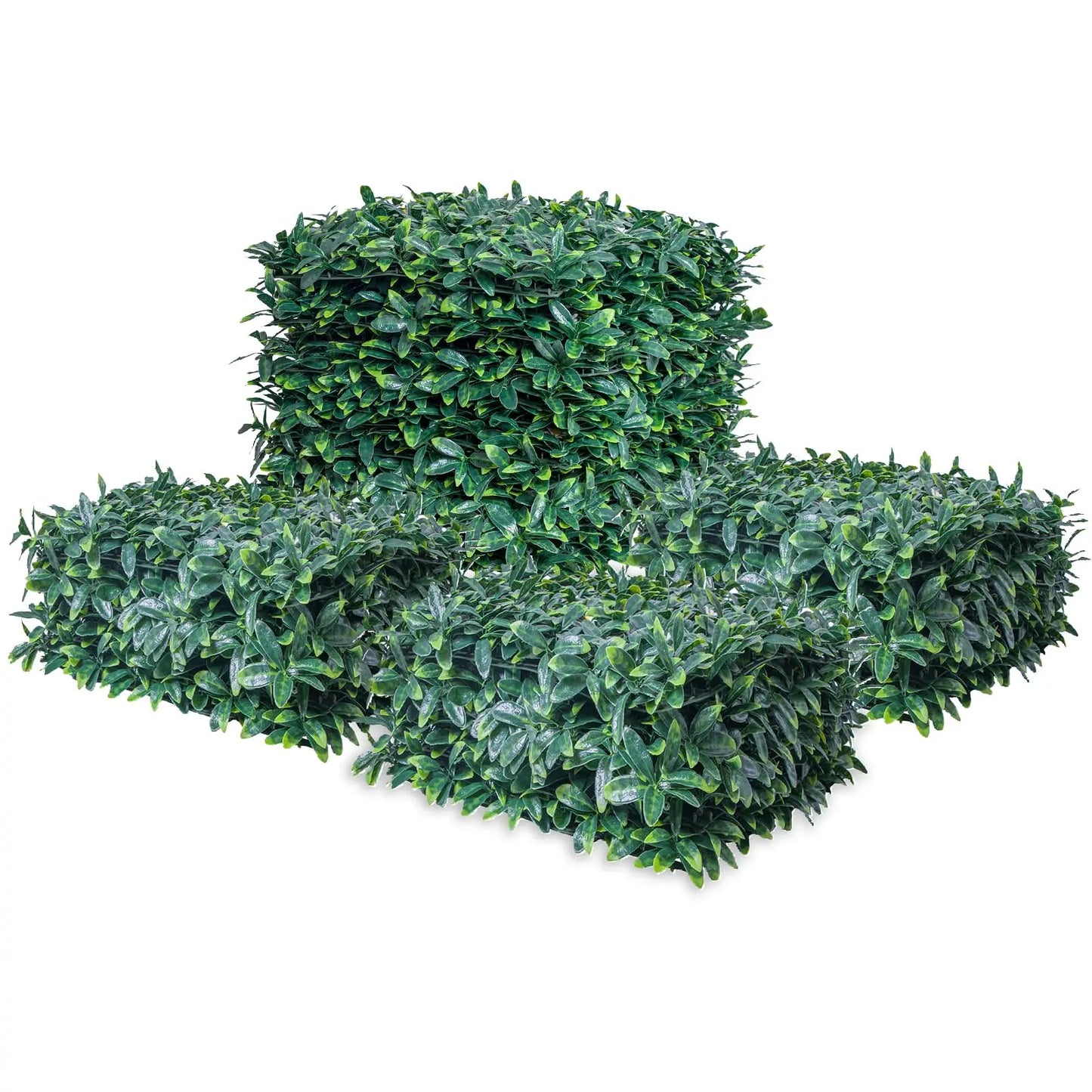Artificial Boxwood Grass Wall Panels 12 Pack Indoor Outdoor Decor