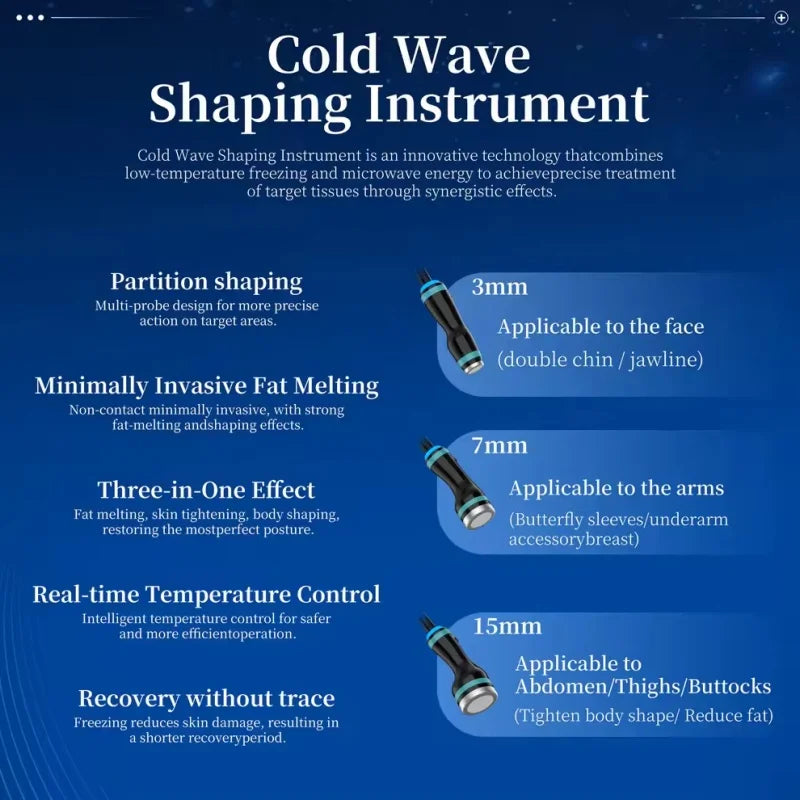 2.45GHz Microwave Skin Tightening Device for Body Contouring