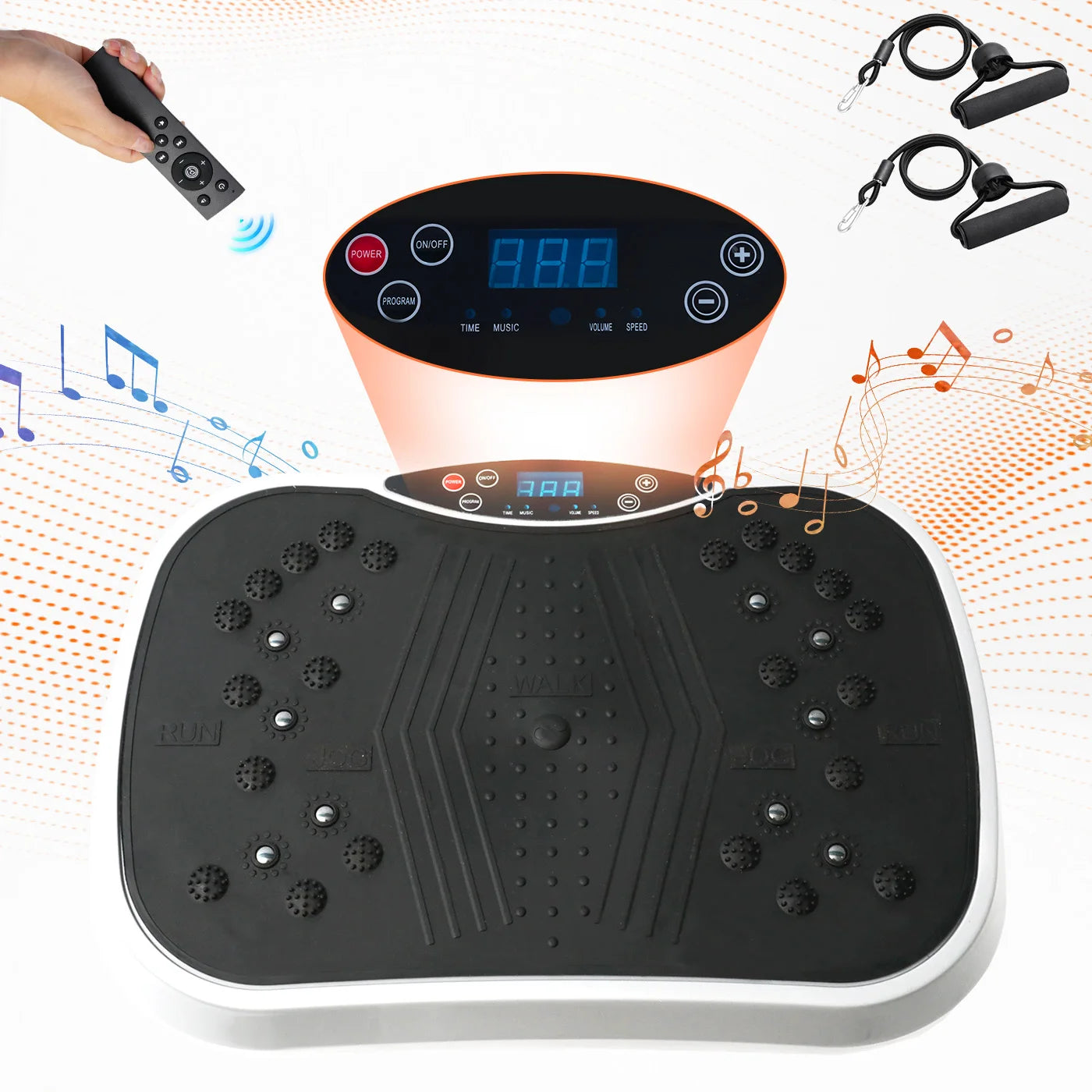 Vibration Plate Exercise Machine Portable Full Body Workout