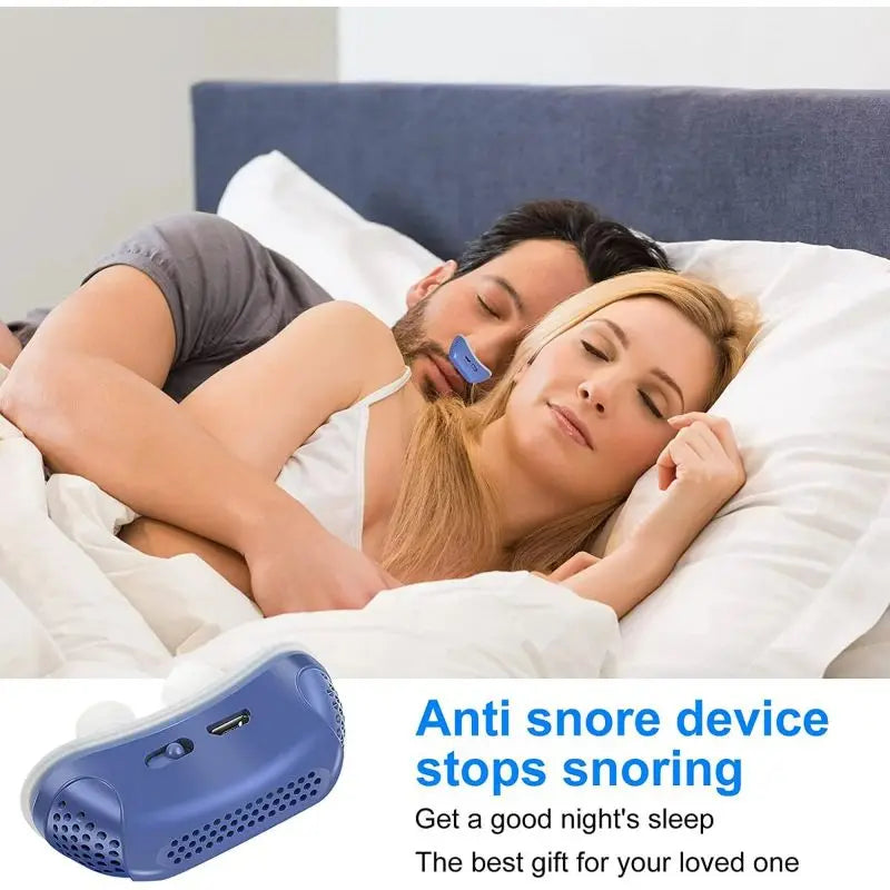 Electric Anti Snoring Device With Adjustable Speed