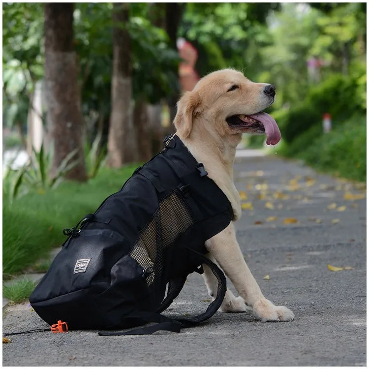 Petguider Hiking Dog Carrier Backpack Breathable Outdoor Travel Bag