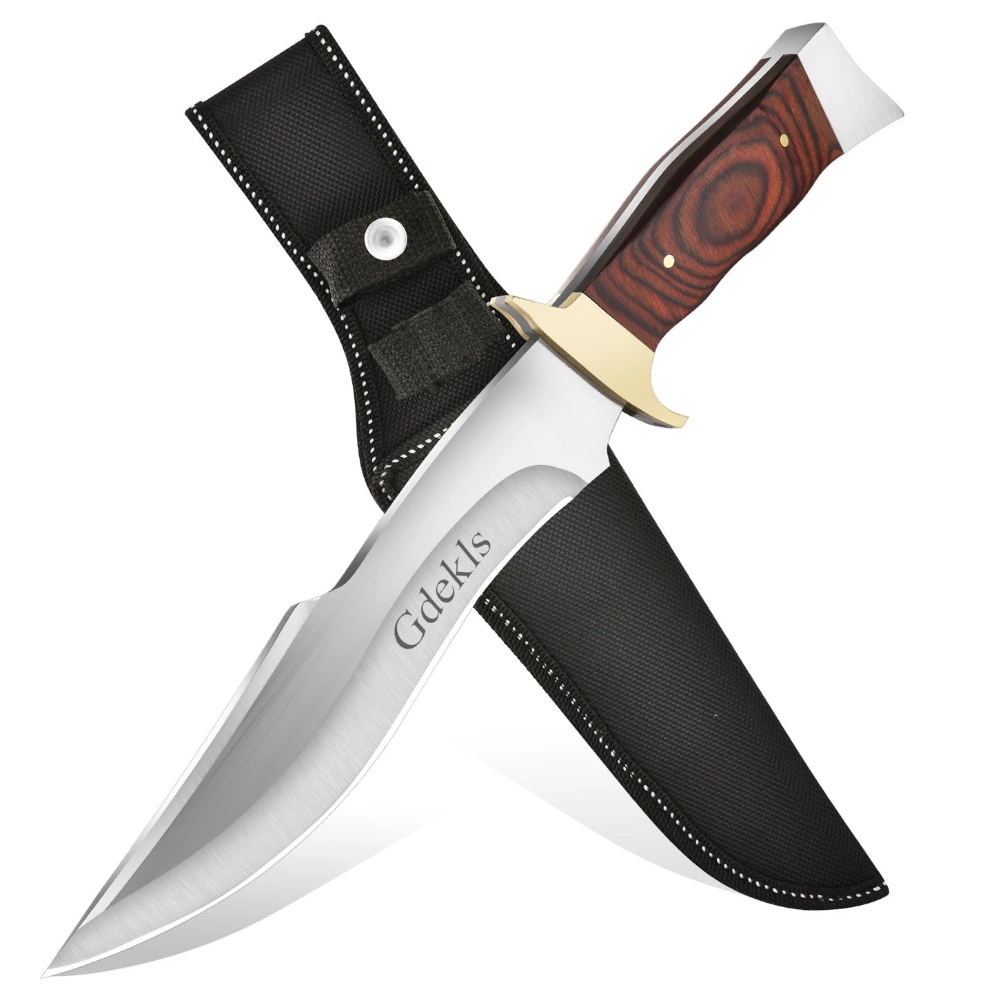 Gdekls Outdoor Tactical Knife With Durable 440C Blade