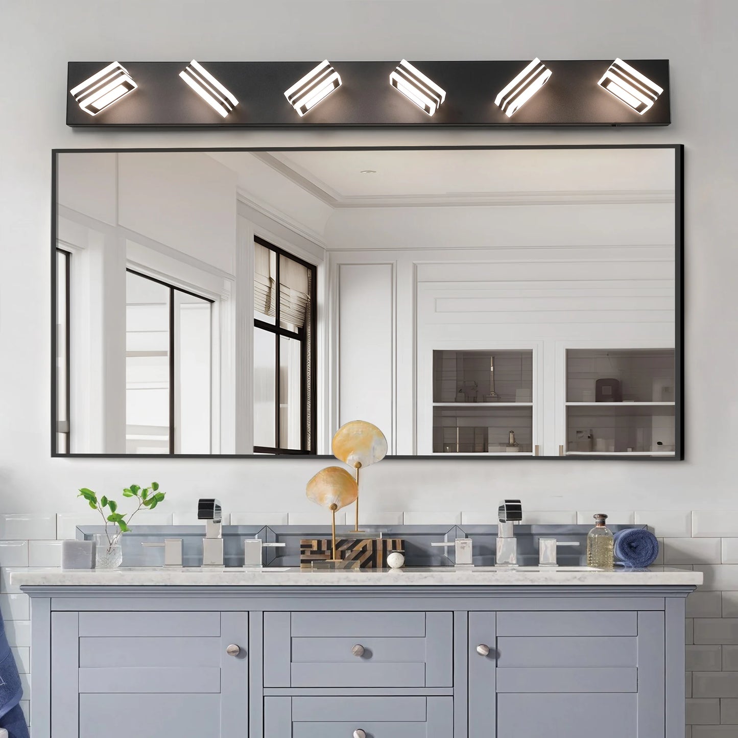 ARLGSITE Modern LED Vanity Light 5 CCT Dimmable Wall Fixture