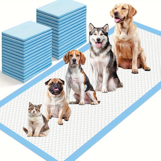 Absorbent Dog Pee Pads Odor Resistant Disposable Training Pads