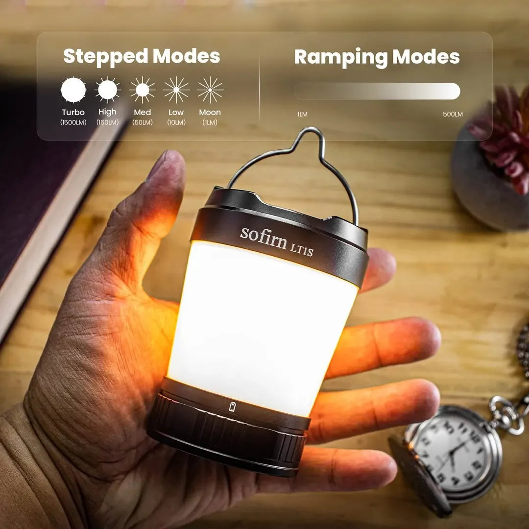 Sofirn LT1S Camping Light With USB C Rechargeable Torch