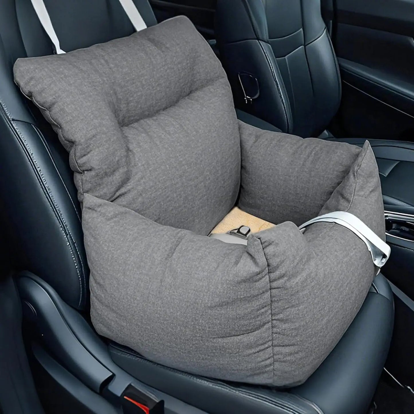 HiMISS Dog Booster Car Seat with Tether for Small Dogs