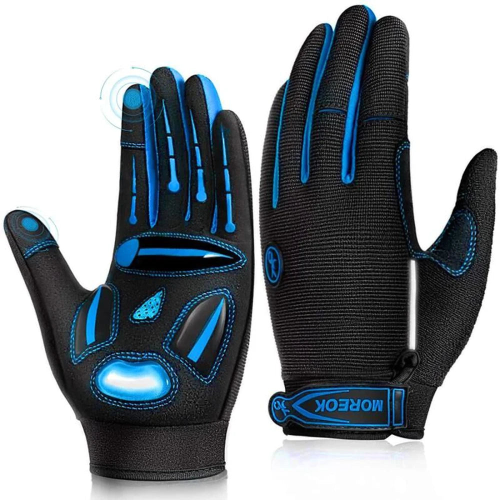 MOREOK Racing Gloves Motocross Breathable Non Slip MTB Cycling