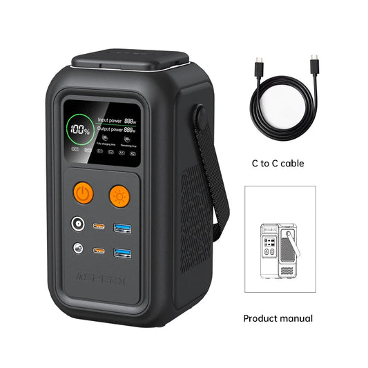 CTOLITY 200W Power Station Camping Battery Pack