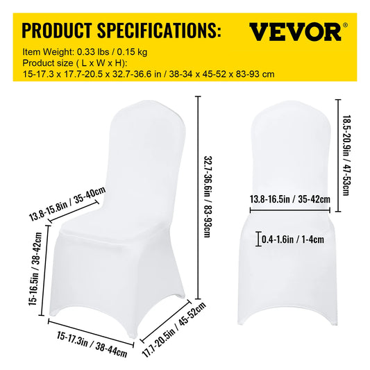 Wedding Spandex Stretch Chair Covers Slipcover Universal Banquet