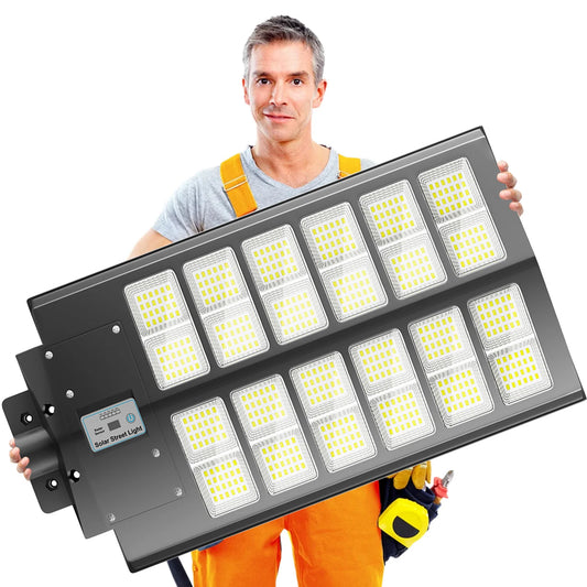 6000 Watt Waterproof Solar Street Light With Motion Sensor