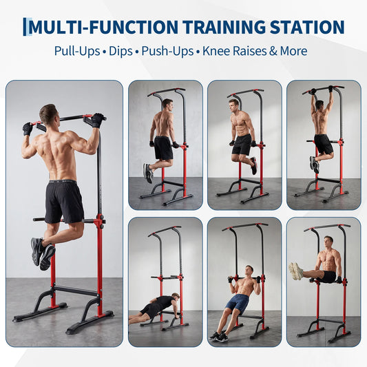 Heavy Duty Power Tower With Pull Up Dip Station HomeGym