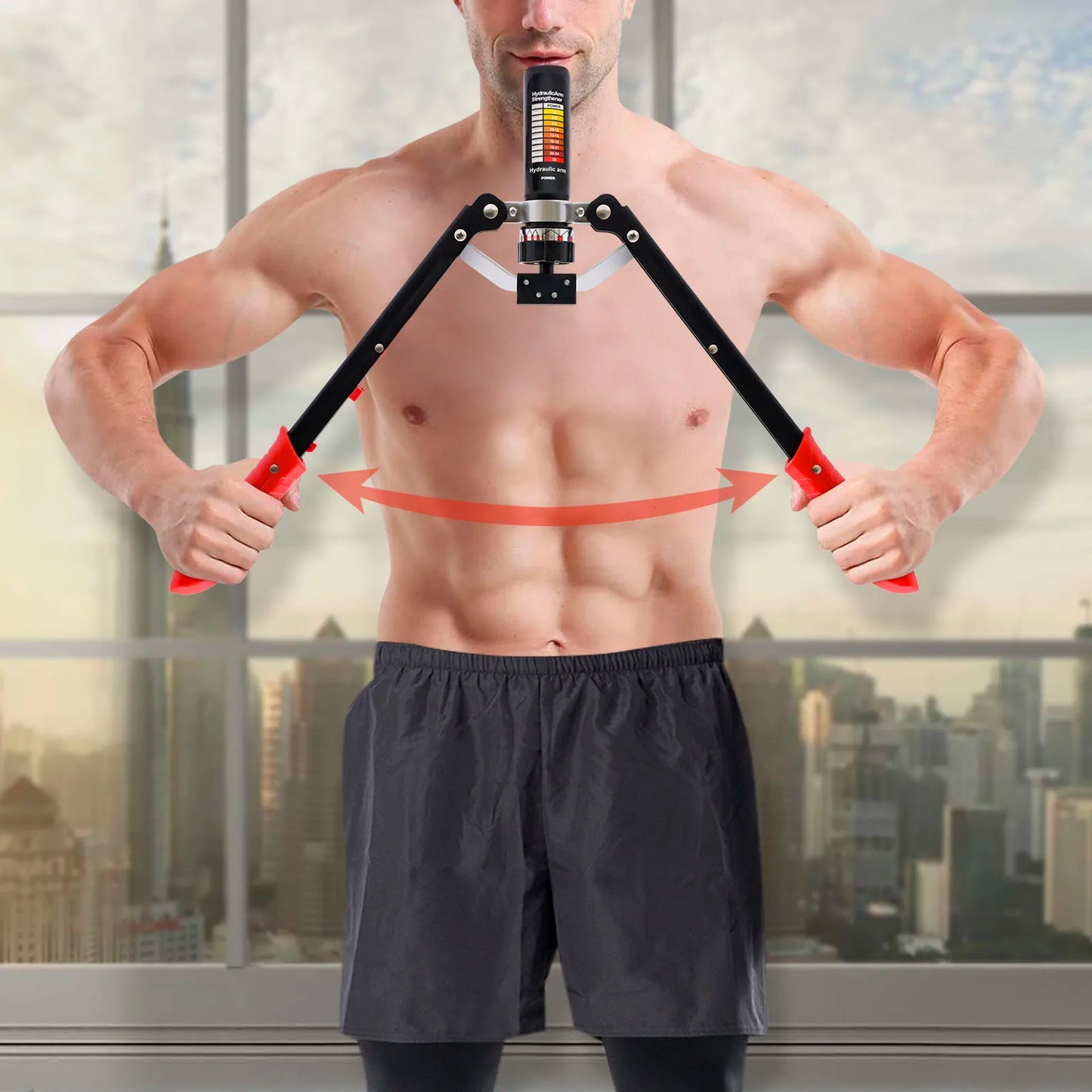 Hydraulic Power Twister Arm And Chest Strength Training