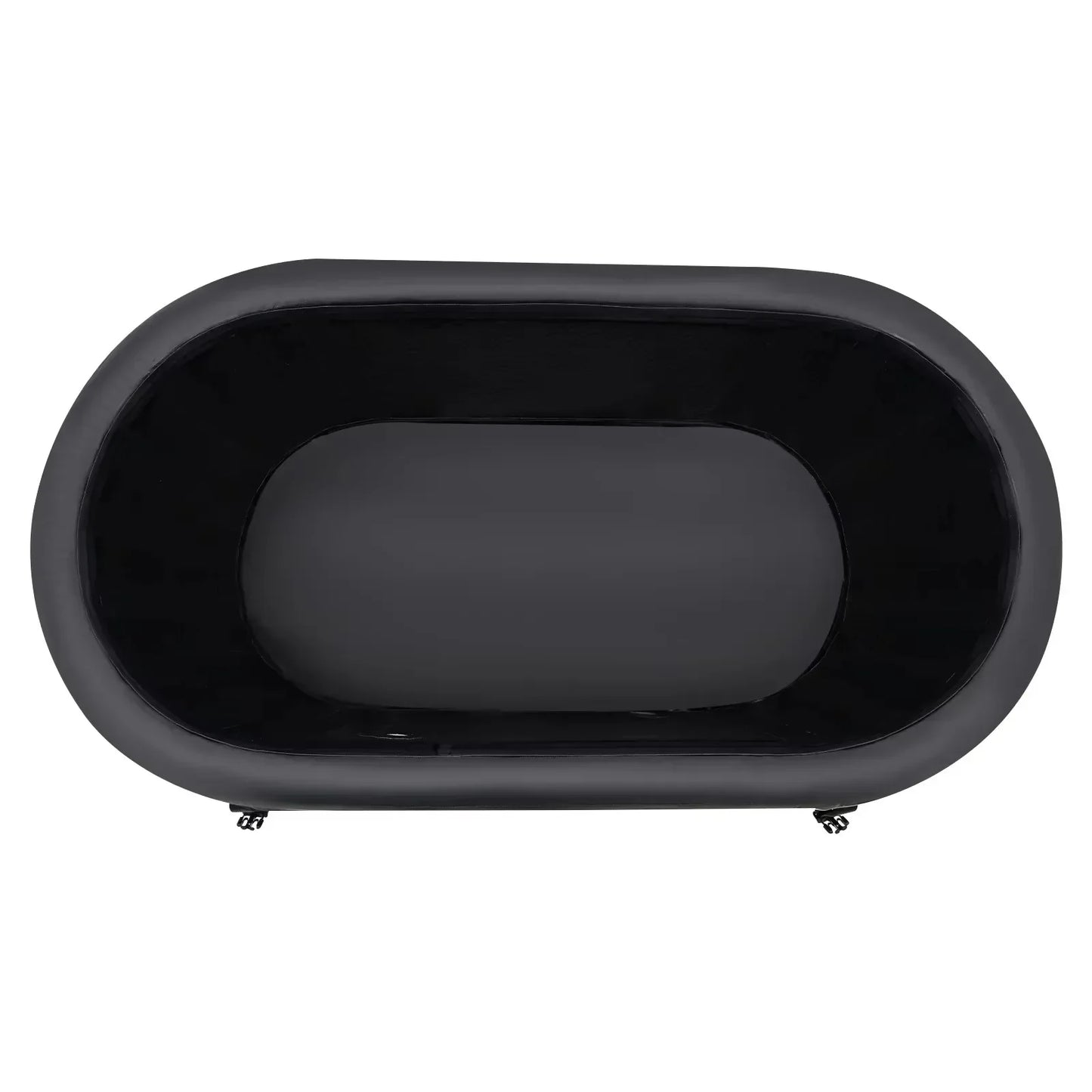 Bymaocar Inflatable Portable Hot And Ice Tub With Cover Heavy Duty PVC Spa Pool