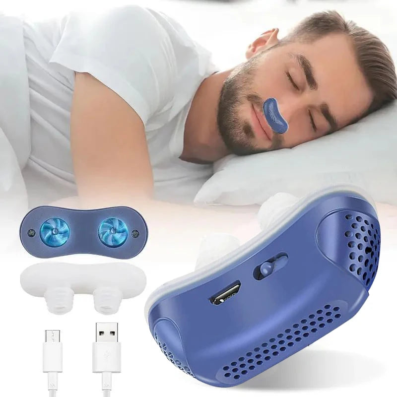 Electric Anti Snoring Device With Adjustable Speed