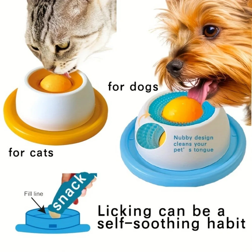 Dogs Licking Mat Slow Feeder Toy For Cats And Dogs