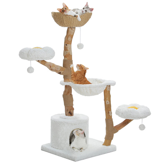 PAWZ Road Cat Tree Tower With Sisal Scratching Post