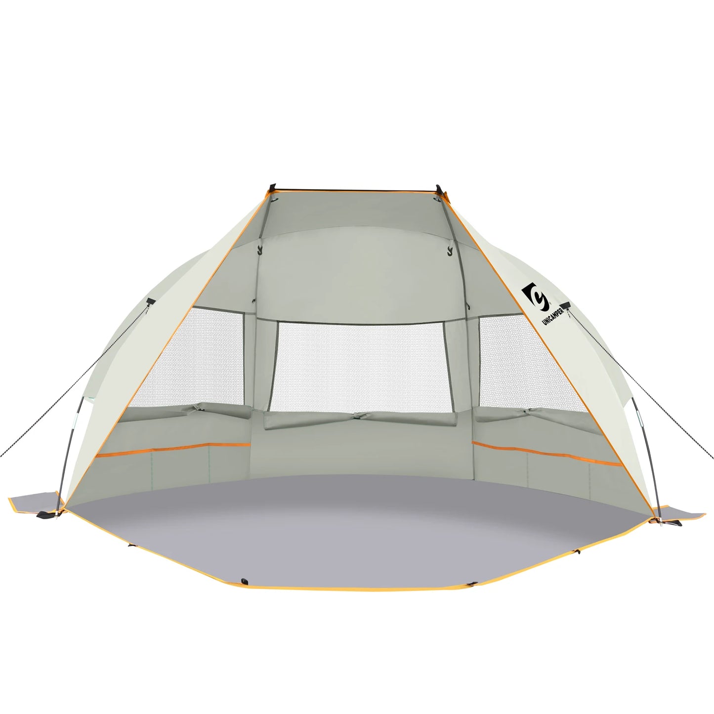 Unp Beach Tent 3 Person Sun Shelter UPF 50 Extended PE Floor