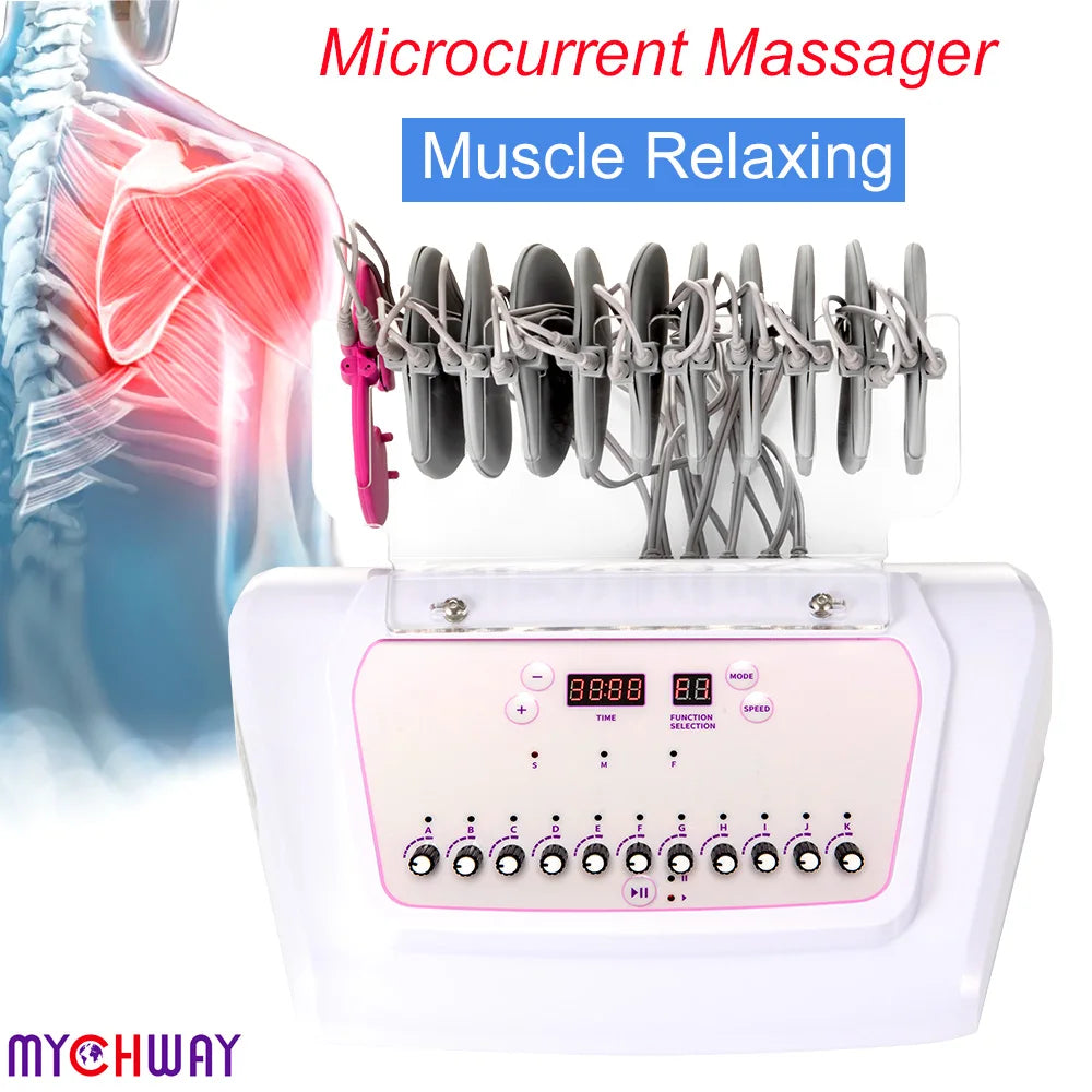MYCHWAY EMS Muscle Stimulator for Hips Arms Abdomen Fitness