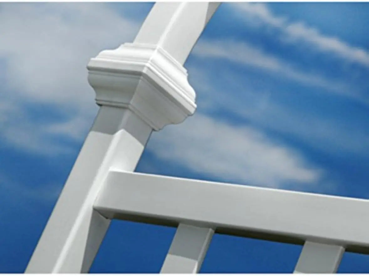 XMSJ Vinyl Arbor Garden Arch Outdoor Weather Resistant