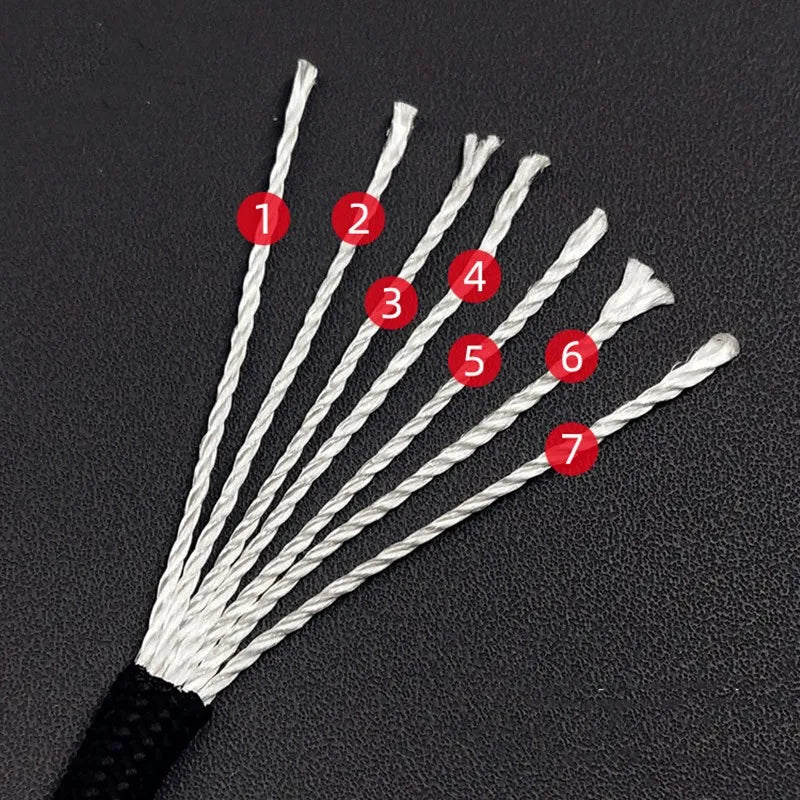 XGFY 550 Paracord 7-Core Military-Grade Survival Rope
