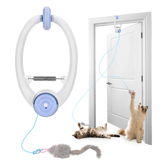 Cityflee Electric Door Hanging Cat Toy With USB Rechargeable Self-Play