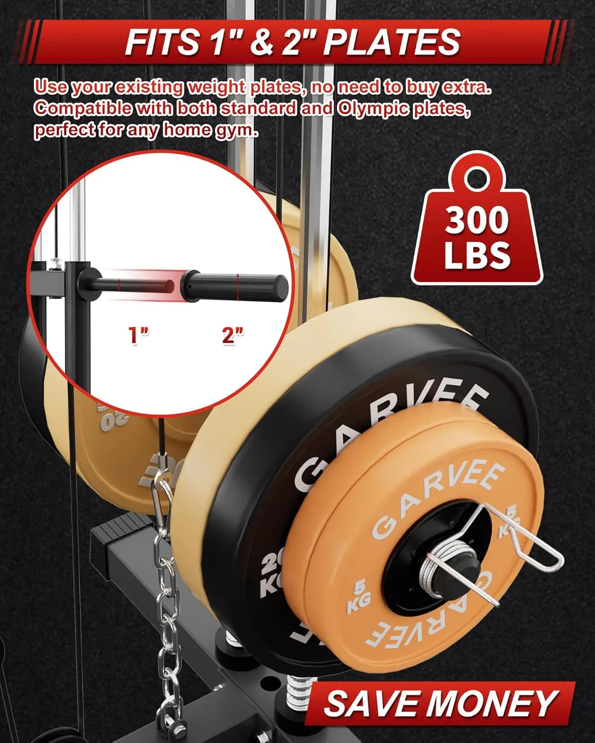 HiMISS Home Gym Machine For Full Body Strength Training System