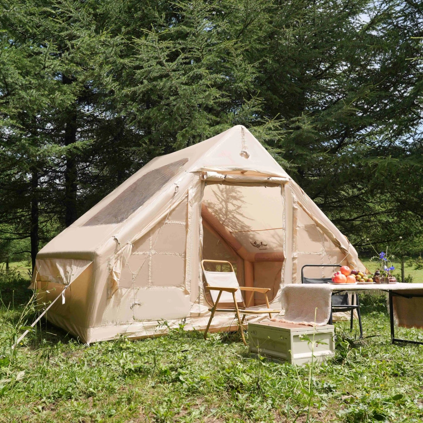 Pakicetus Inflatable Tent With Skylight Quick Setup