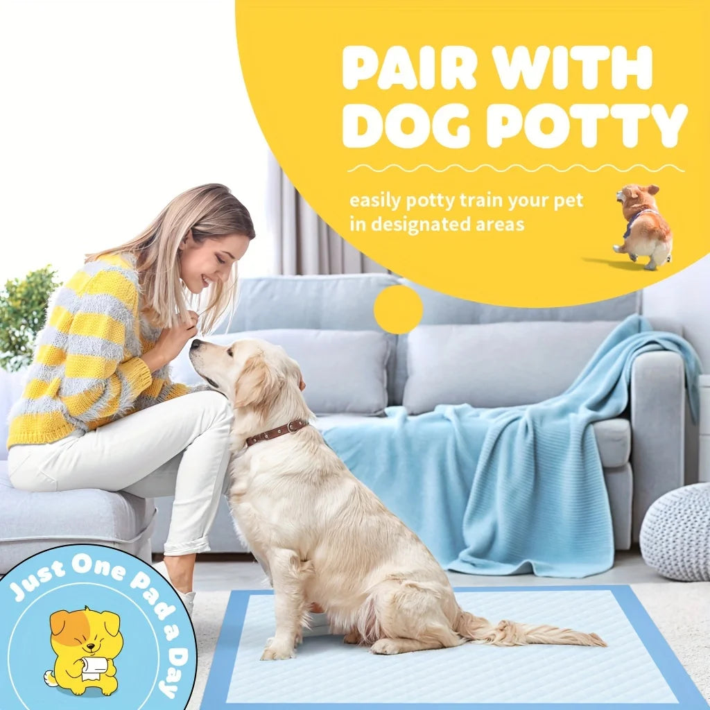 Disposable Dog Pee Pads For Training And Potty Odor Control