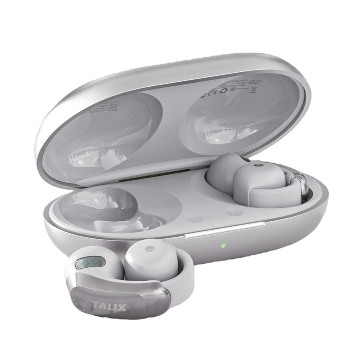 Talix AuraHalo G1 Open-Ear Earbuds Noise Cancelling Bluetooth 5.3