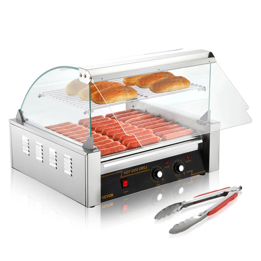 SucceBuy Commercial Electric Hot Dog Roller Sausage Maker